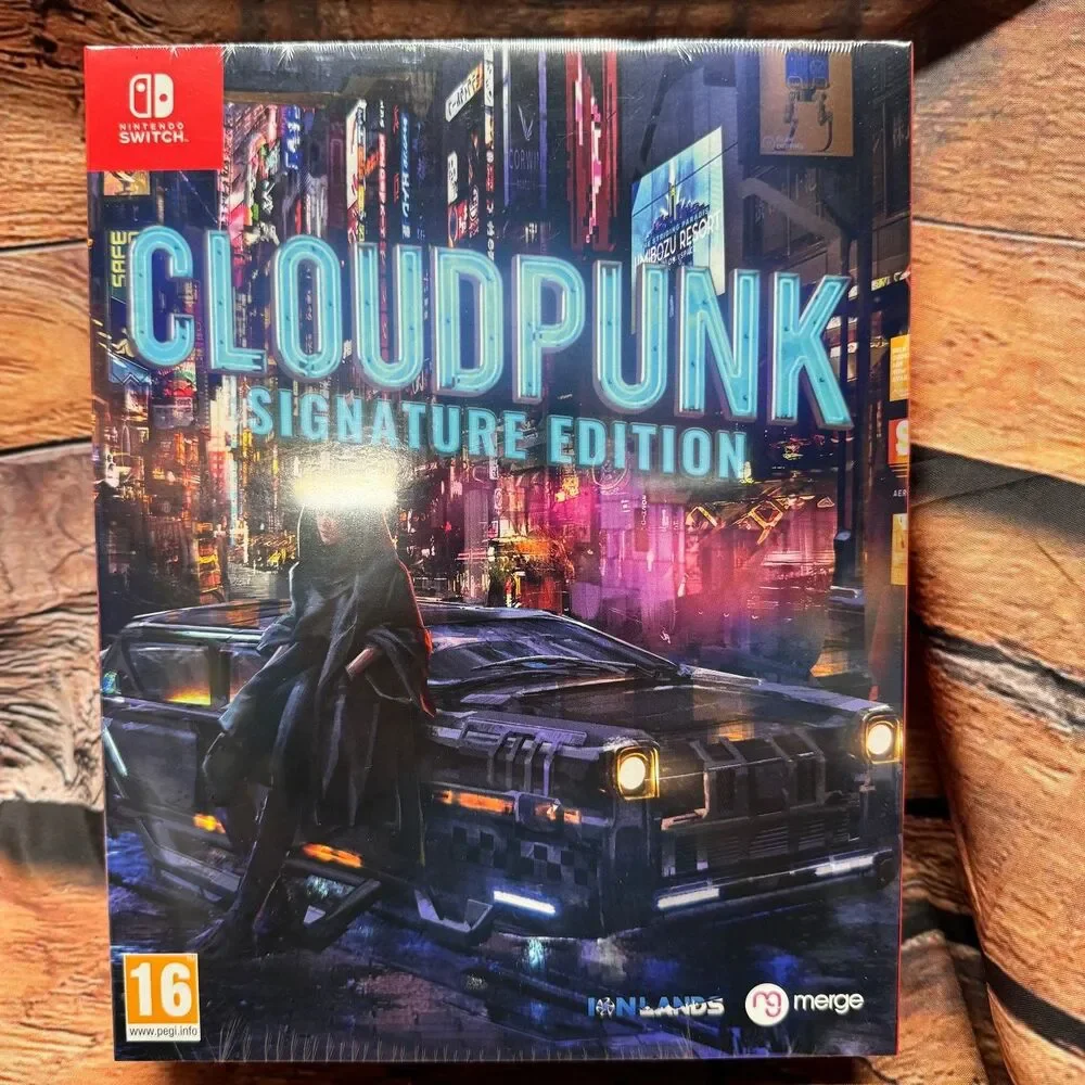 Cloudpunk Signature Edition Nintendo Switch Video Game Cyberpunk Story
